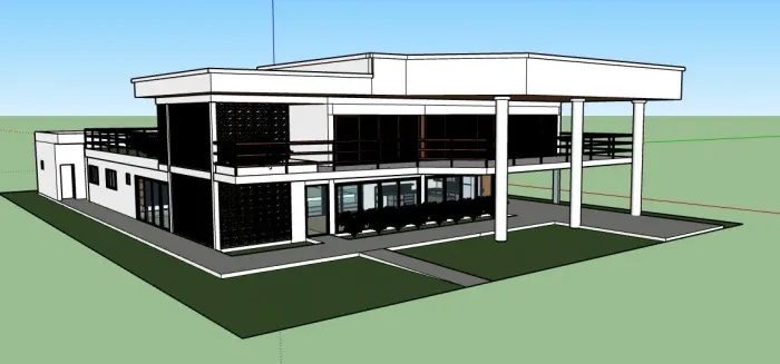 Realização de projetos arquitetônicos, modelagens 3D e mais