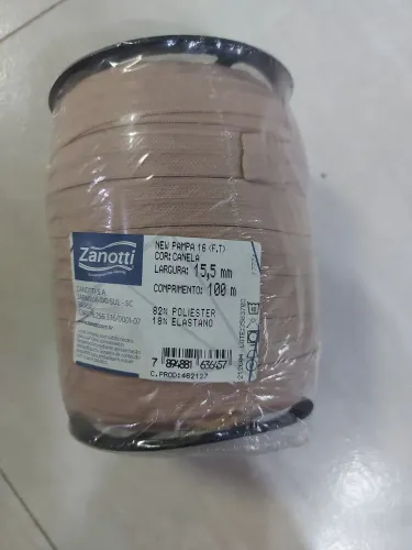 Fita Elástica Zanotti New Pampa 16 - Canela