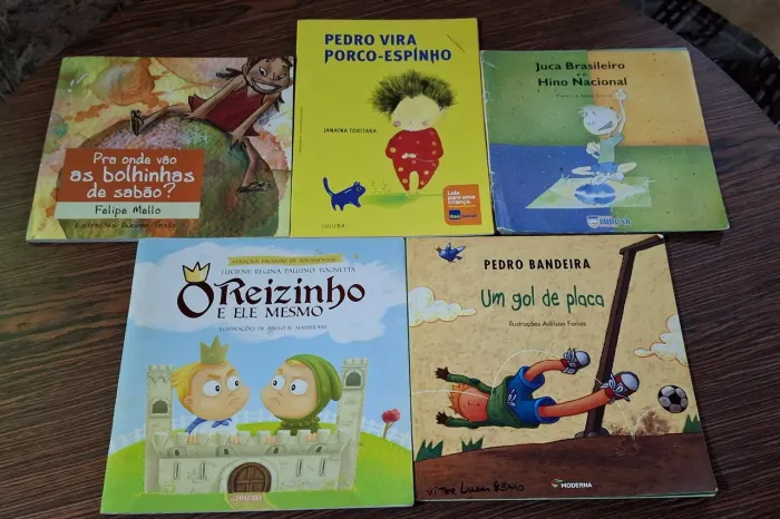 Kit 5 Livros Infantis