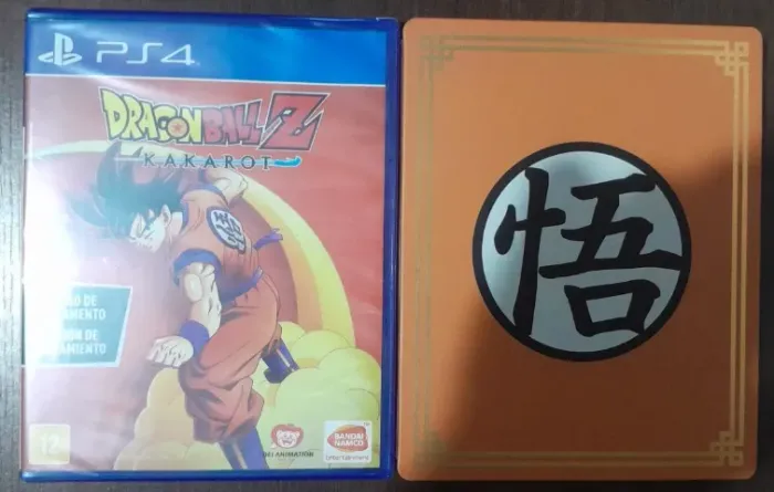Dragon Ball Z Kakarot Edição Steelbook Jogo Playstation 4 Novo Lacrado