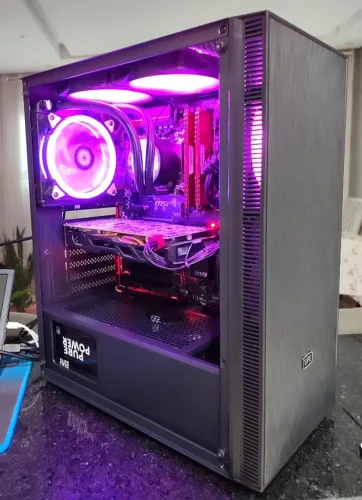 Pc Gamer Intel I7 6700 - 16Gb Ddr4 Corsair - Placa de Vídeo Rx 570 Gigabyte - Placa mãe