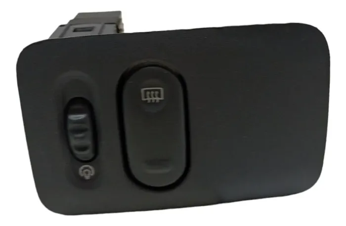 Moldura Botão Comando Farol Desembaçador Renault Clio 2001