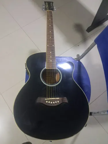 Violão elétrico Volga aço com afinador