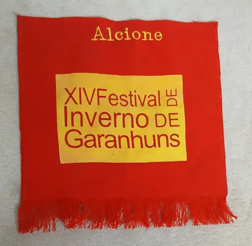Flâmula Alcione XIV Festival de Inverno Garanhus 2004 Antiquário Colecionador