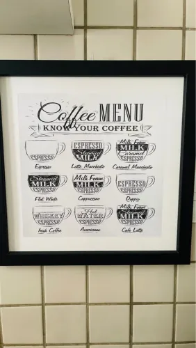 Quadro Decorativo Café - Cafeteria 