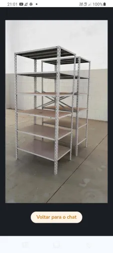 Prateleiras reforçadas 