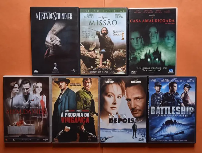 Dvd Coleção Liam Neeson - 21 Filmes