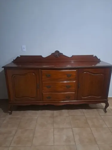 Buffet Aparador cômoda de Madeira Clássico raridade 