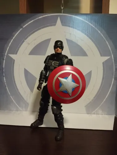 Capitão América furtivo Marvel legends gameverse exclusivo
