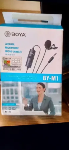 Microfone sem fio lapela