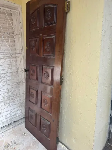 porta de madeira