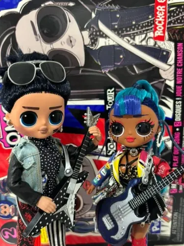 Bonecas LOL Surprise remix Rocker boi e punk grrl