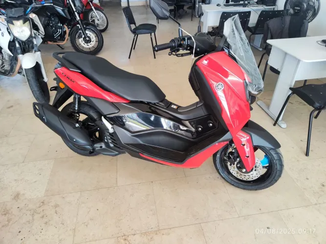 YAMAHA NMAX 160 VERMELHA  0 KM SHALON MOTOS