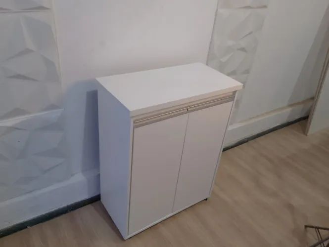 Armário multiuso balcão com rodinhas, MDF 15MM, novo