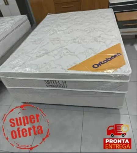 cama box ortoobom Casal padrao