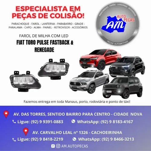FAROL MILHA TORO PULSE FASTBACK RENEGADE