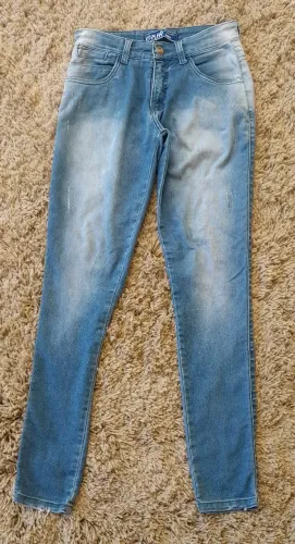 Calça Jeans Replay Skinny Azul