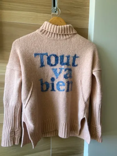 Suéter lã merino original zadig et voltaire