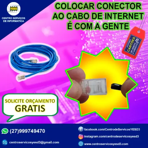crimpamos conectores a cabo de internet
