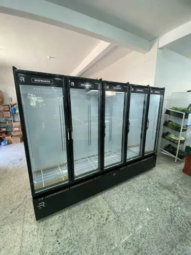Balcão Expositor Auto Serviço 5 Portas Resfriados Refrimate