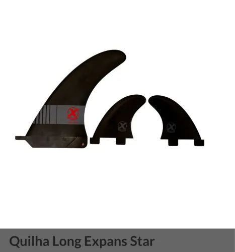 QUILHA LONG/SUP MODELO STAR C/ ESTABILIZADORES