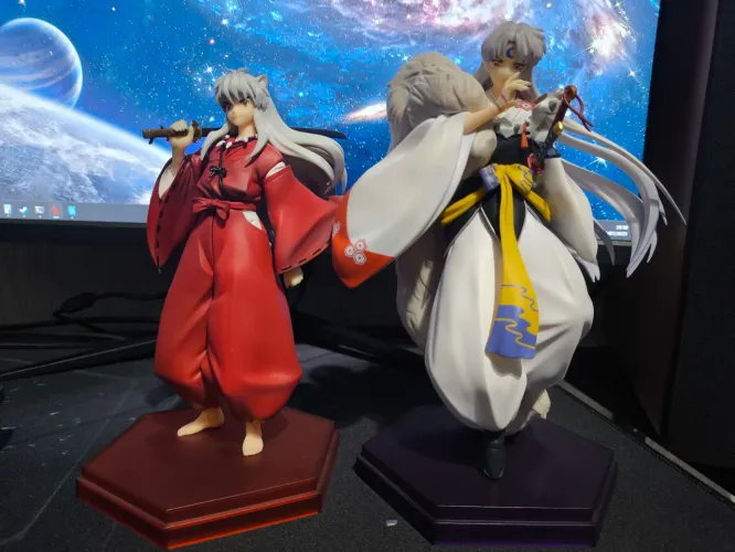 Action Figures Estátua Inuyasha Sesshoumaru Pop Up Parade Originais Loose