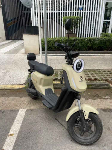 Scooter Elétrica 1000 W Ygt-10 Bege