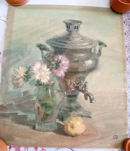 Aquarela de Yuri Konyshev Camobap 1992