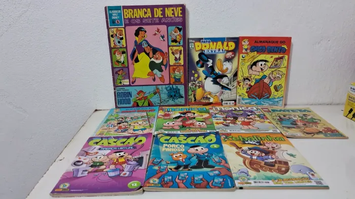 Livros e Revistas de HQs - Diversos títulos