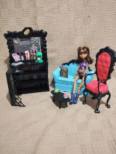 Monster high Cafeteria da Clawdeen Wolf 
