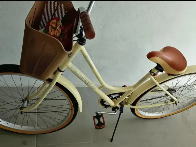 Bicicleta vintage retro modelo antigo aro 26
