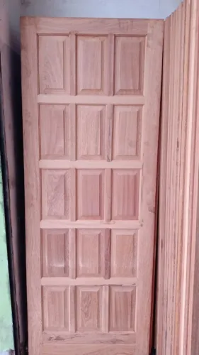Porta de madeira maciça angelim pedra 60/70/80
