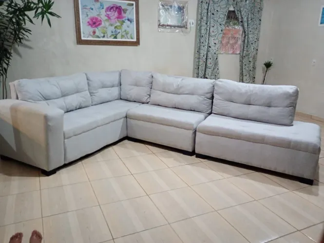 Sofá de Canto - Conforto e Estilo para sua Sala