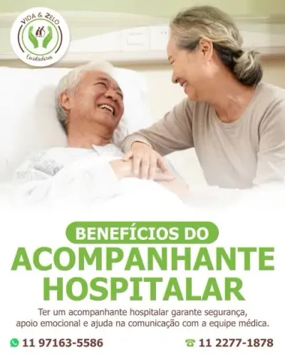 Cuidados e acompanhamento hospitalar 