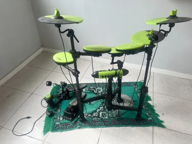 Bateria Eletrônica Carlsbro Csd130 Verde