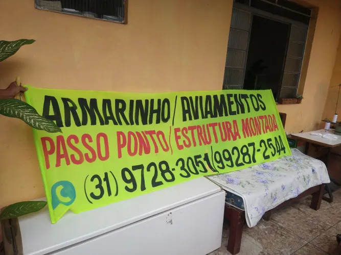 Faixas e placas pintada a mão para seu comércio 