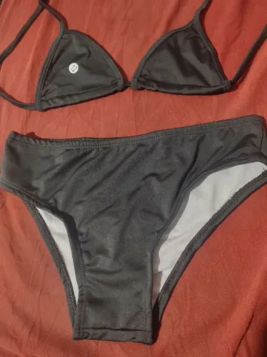 Biquíni Preto - Novo tamanho 12