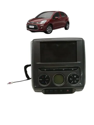 Central Multimidia Moldura Comandos Citroen C3 1.5 2015
