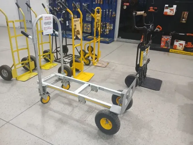 MULTI CARRO P/ TRANSPORTE DE CARGA 2 EM 1 DOBRAVEL 220 A 250 KG - STANLEY