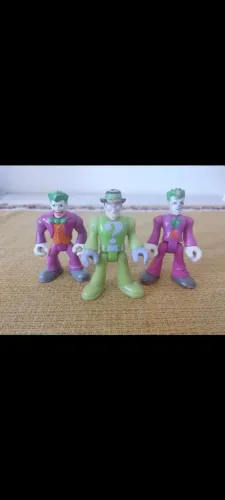 Lote bonecos Vilões do Batman