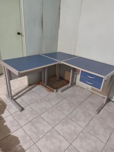 Mesa grande de escritório