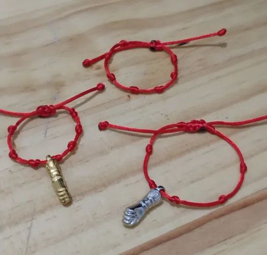 Pulseira 7 nós para bebê