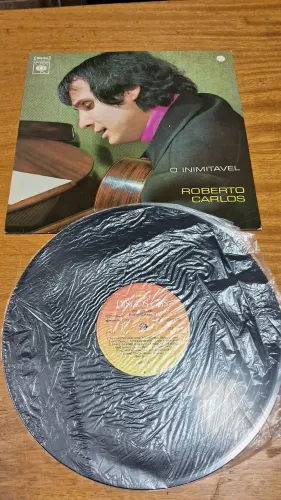 Disco de Vinil Roberto Carlos - O inimitável