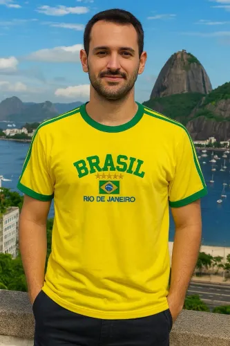 Camisa Brasil Rio de Janeiro