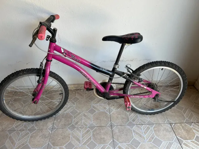 Bicicleta Aro 20 Houston Nina - Rosa