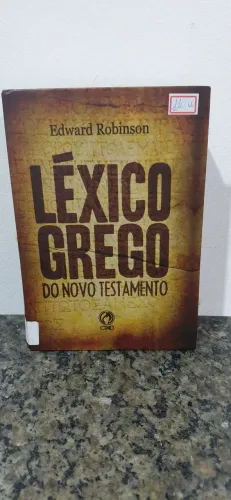 Livro Léxico grego do Novo Testamento