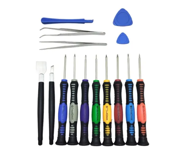 Kit de Ferramentas para Reparo de Celulares 16 Peças