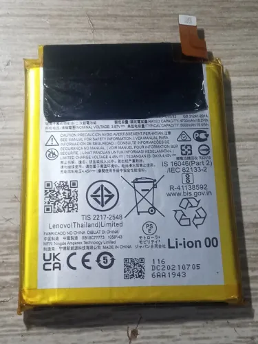 Bateria moto G60S original 