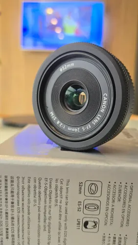 LENTE CANON EFS 24MM F/2.8 STM