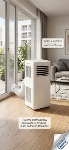 Ar condicionado portátil Gree 10000btus